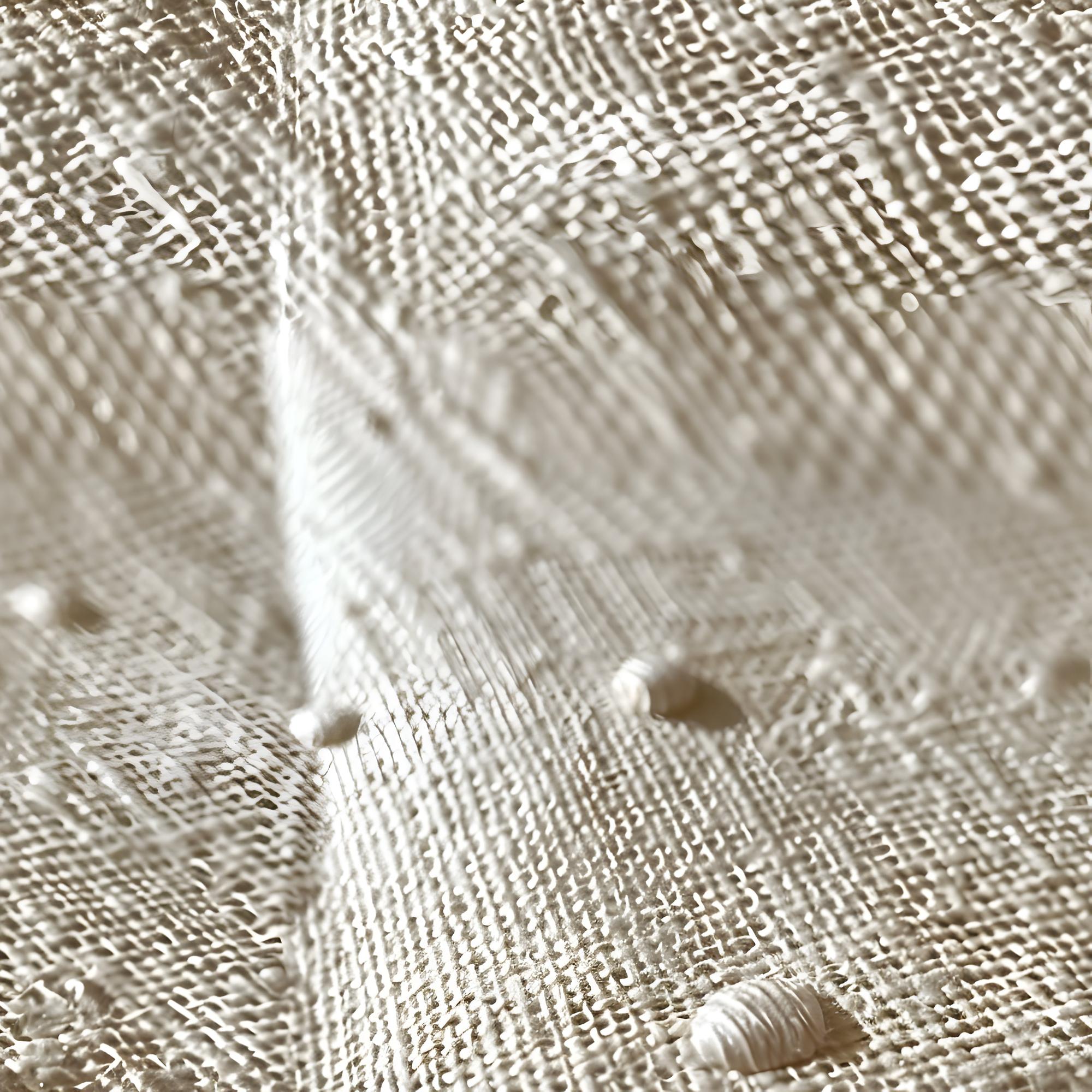 stitch detail on vintage linen